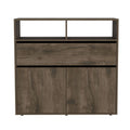 Galanto Dresser, One Drawer, Double Door Cabinet, Five Shelves