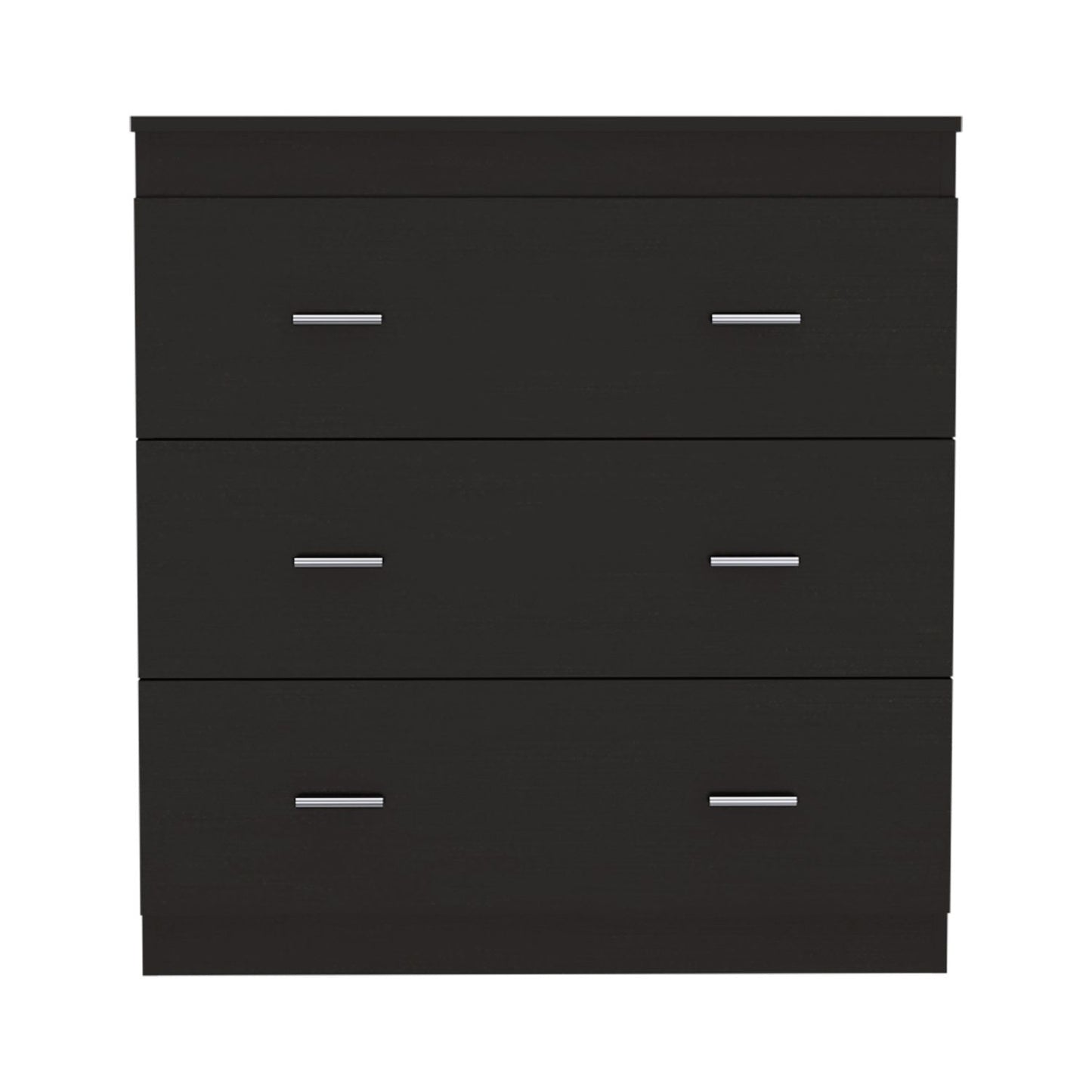 Classic Three Drawer Dresser, Superior Top, Handles