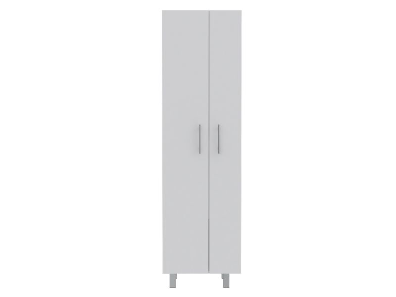 Nala Cleaning Cabinet, Double Door Cabinet, Four Legs, Five Shelves