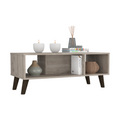 Cincinatti Z Coffee Table, Two Open Shelves, Four Legs