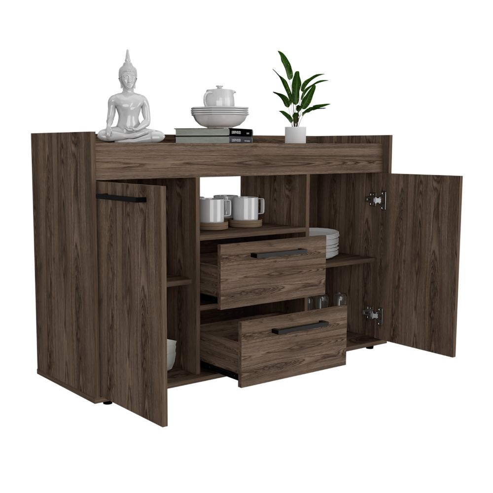 Lombardo Sideboard, Two Drawers, Double Door Cabinets