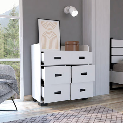 Alyn Dresser, Four Drawers, One Double Drawer, Superior Top Alyn Dresser, Four Drawers, One Double Drawer, Superior Top