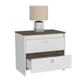 Idaly Nightstand, Superior Top, Two Drawers