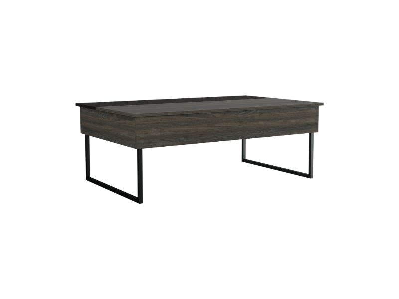 Bianchi Lift Top Coffee Table, Two Legs