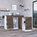 Grecia Kitchen Base Cabinet,Three Drawers, Two Internal Shelves