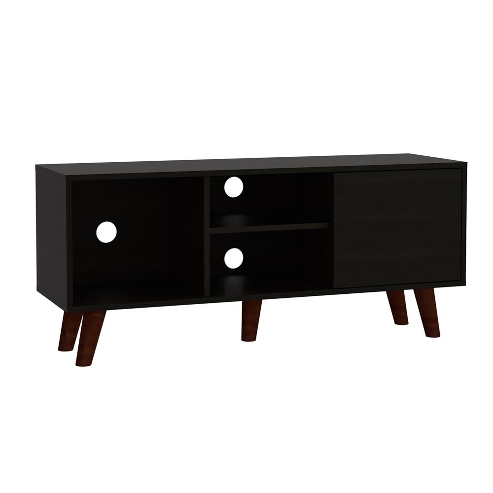 Black Cincinnati TV Stand TuHome 